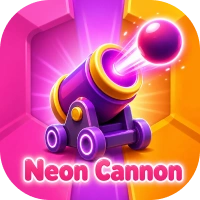Neon Cannon - Free Online Arcade Game